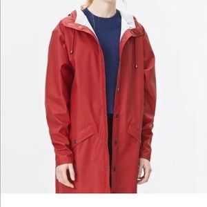 Rains S/M Rain jacket Red